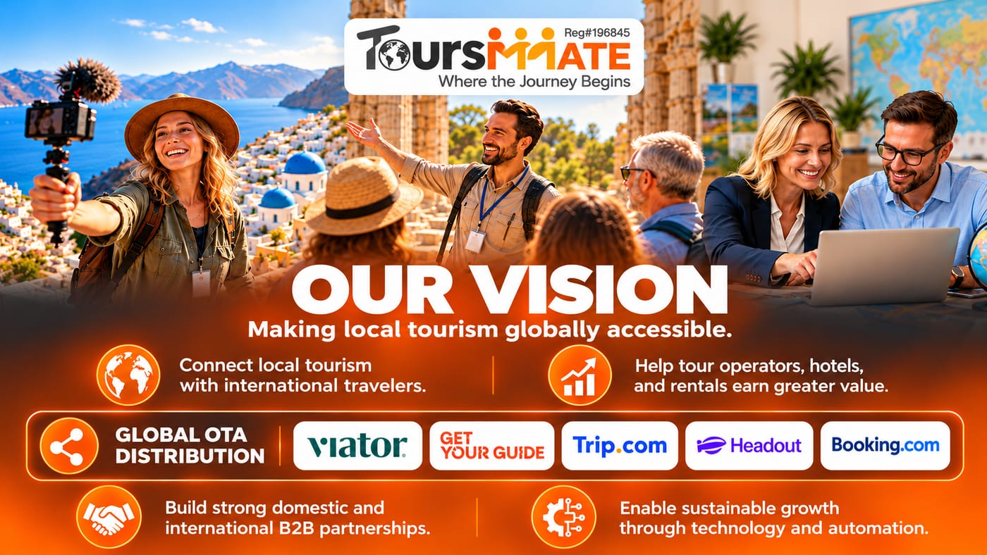 ToursMATE vision — making local tourism globally accessible